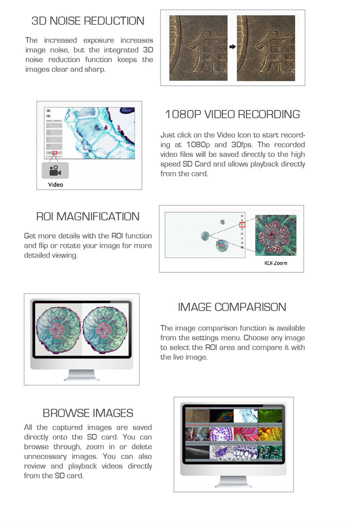 XCAM Live II Specifications