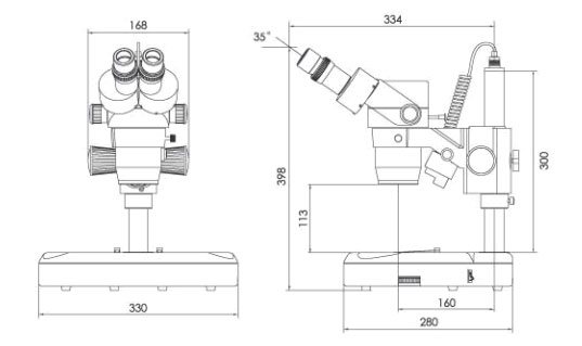 Stereo Dimension Chart